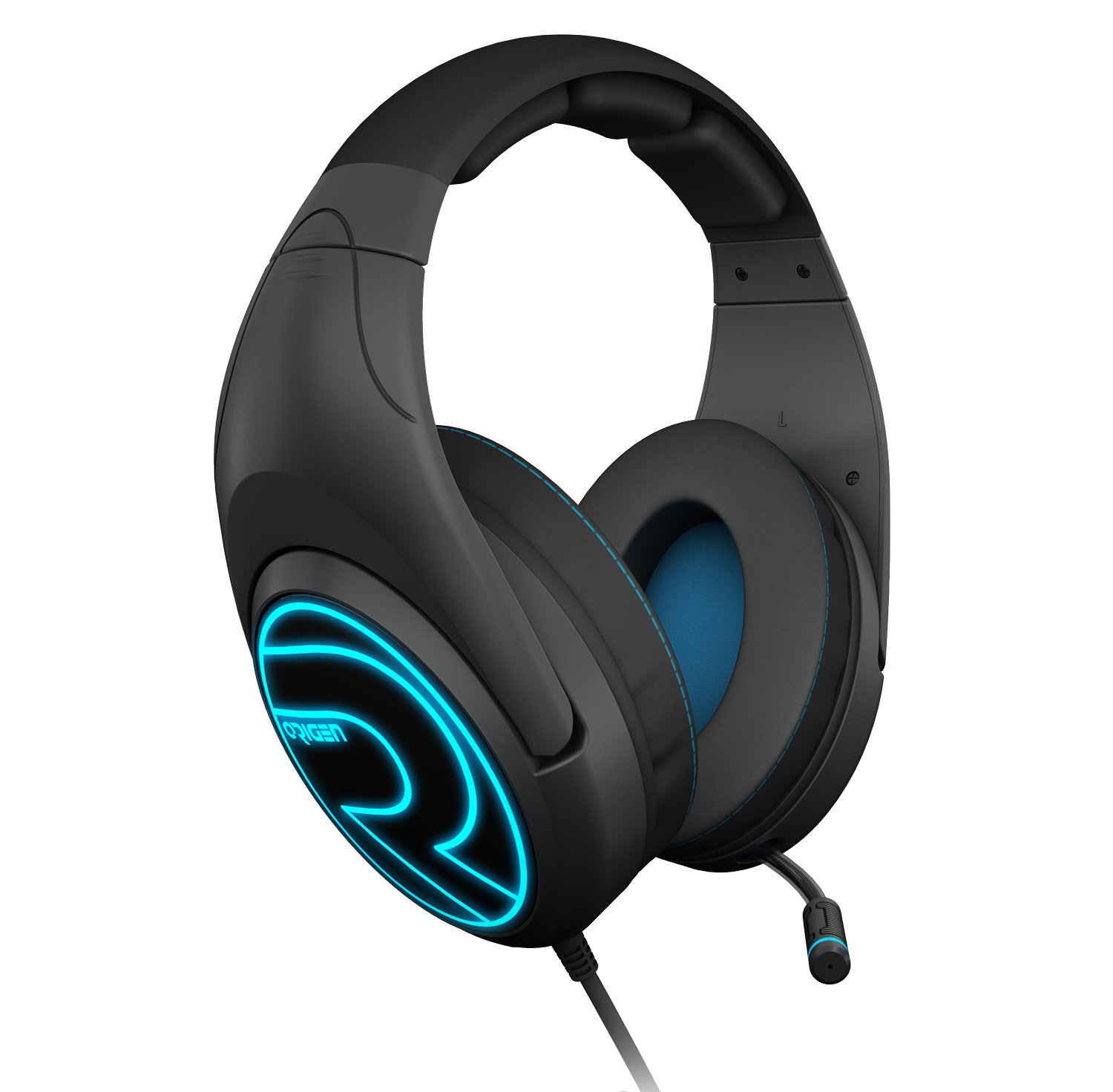Ozone Ekho H80 Origen - OZEKHOH80OGN - Auricular Gaming con Micrófono, 7.1 Virtual, Color Negro