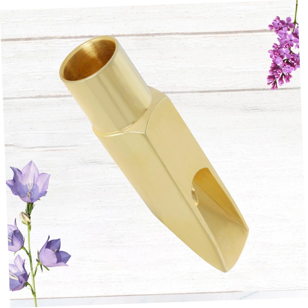 HEMOTON Accessori Per Sassofono - Sassofono Soprano in Metallo Lucidatura Manuale Per Un Suono Ricco E Durevole