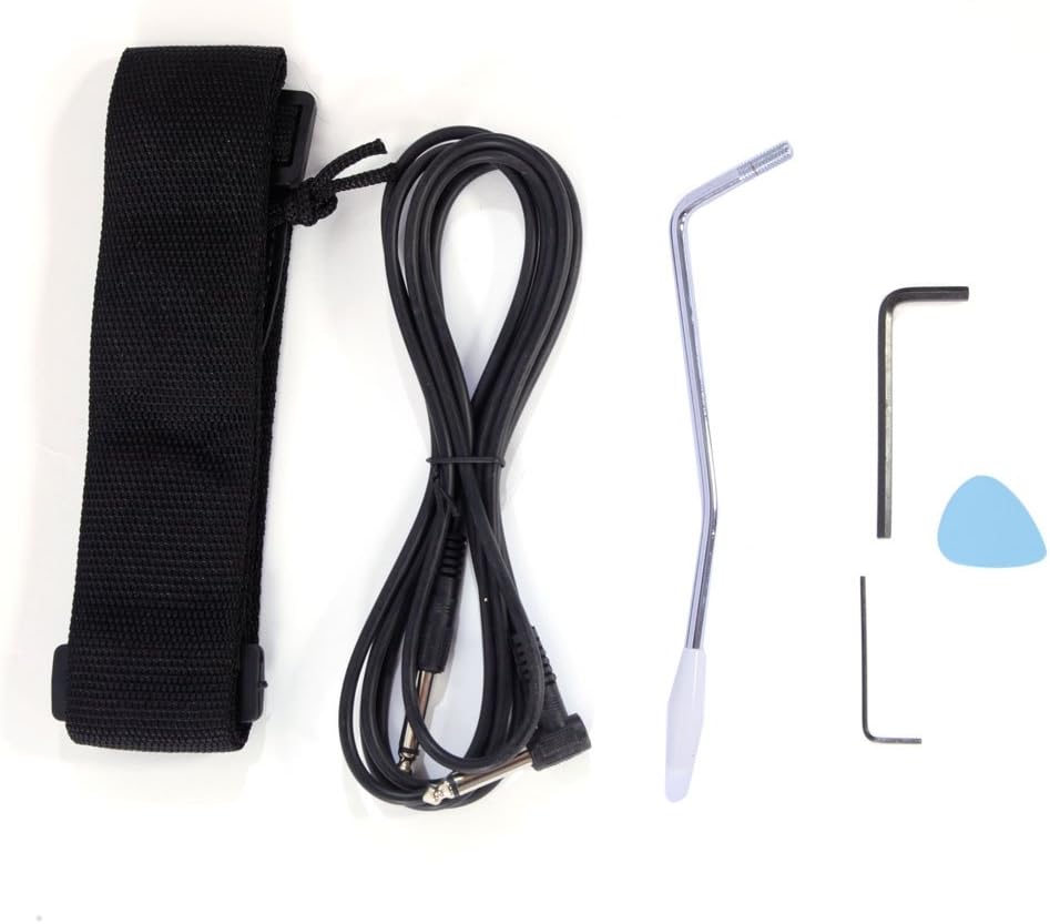 Electric Guitar,Novice Flame Shaped Electric Guitar HSH Pickup Bag,Strap Paddle Rocker Cable Wrench Tool,Affordable & Great Electric Guitars for Beginner Starter (Sunset)