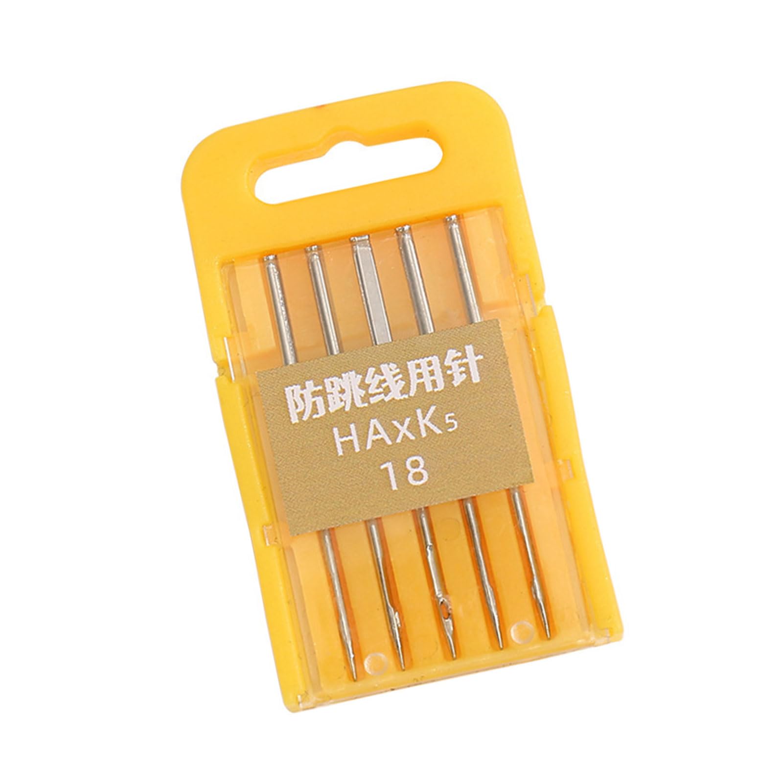 our fave 25Pcs Professional Sewing Machine Overlock Needle Rustproof Carbon Steel Machine Needle for Clothing Repair Sewing Craft Wear
