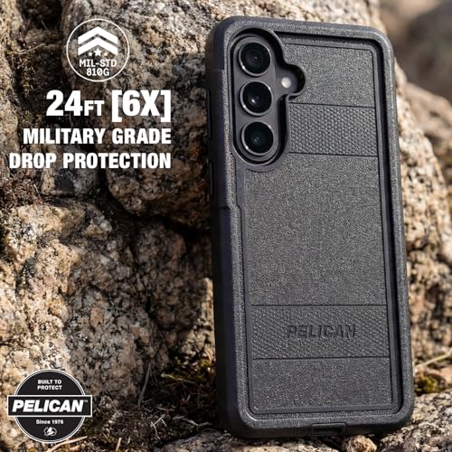 Pelican Voyager Samsung Galaxy S26 Case - Rugged Phone Case - Black - image 4
