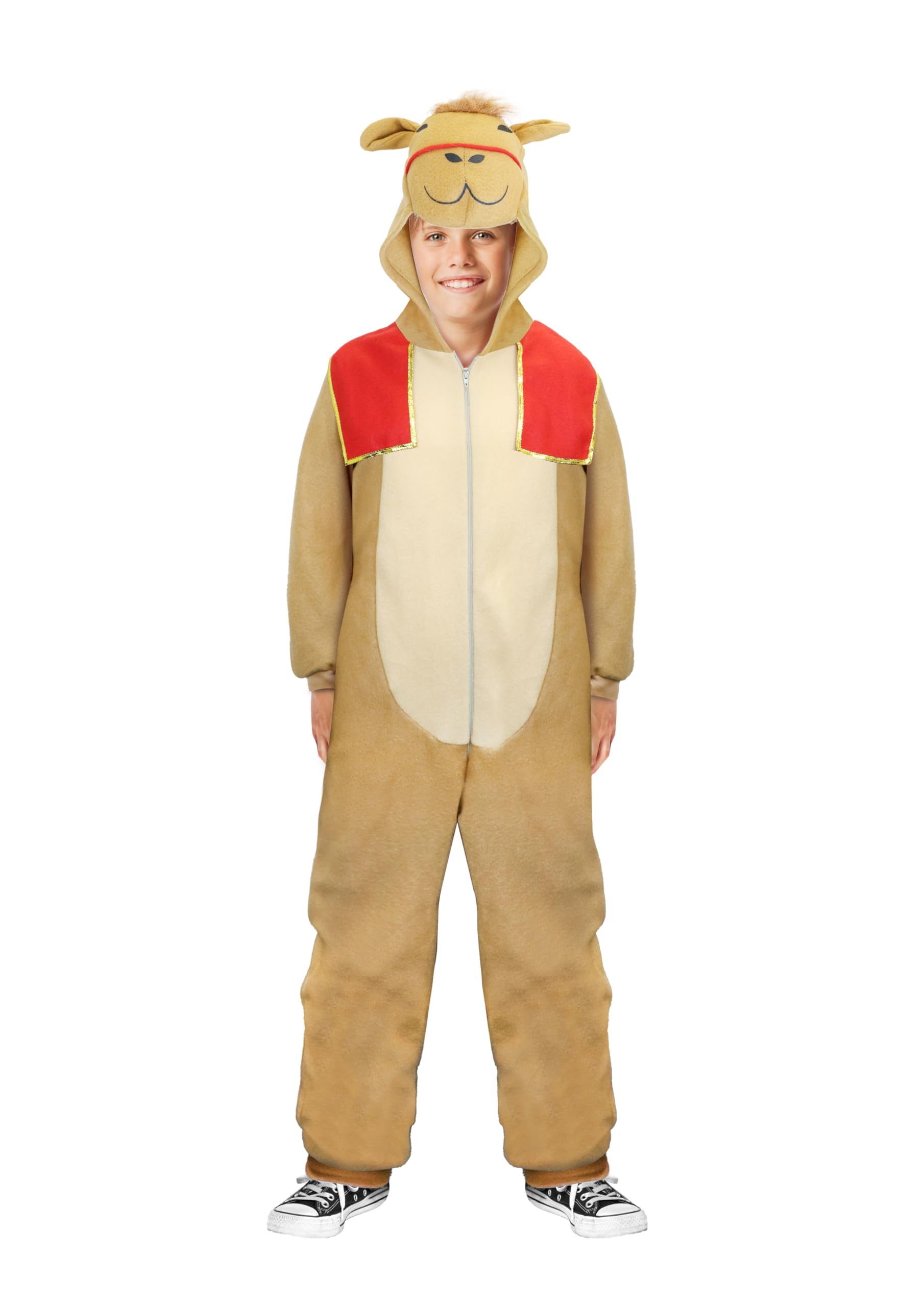 HENBRANDT Children's Brown Camel Costume Medium 7-9 Years
