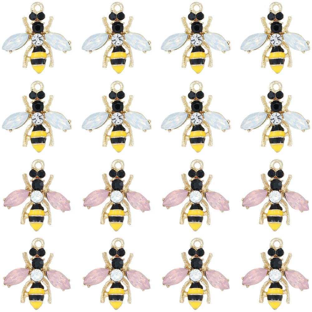 Petites abeilles mignonnes en métal pour personnaliser vos tenues d'été