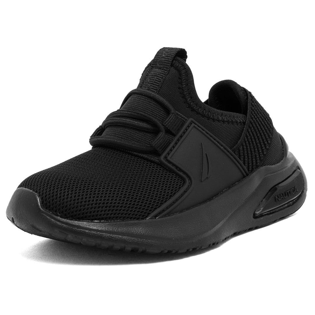 Kids Athletic Slip-On Sneakers - Comfortable Bungee Running Shoes for Boys and Girls - Stylish and Supportive Footwear for Active Kids (Big Kid/Little Kid/Toddler)