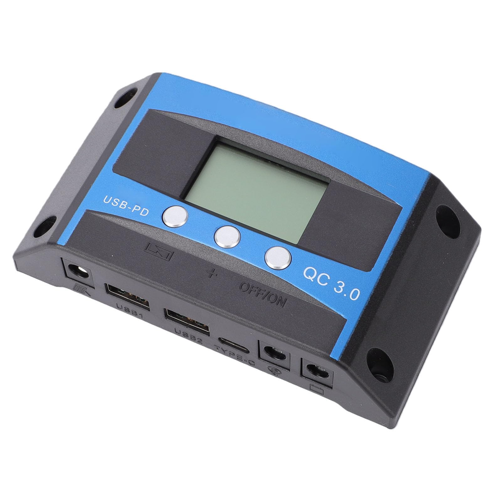 Kit Pannello Solare 20W, Monocristallino con Controllore di | Caricabatterie solare portatile con design impermeabile per campeggio marino in barca per , mantenitore di batteria solare