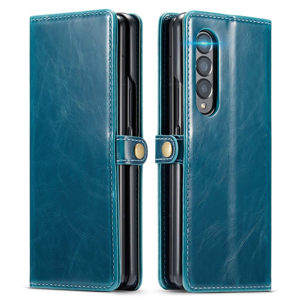 Étui pour Samsung Z Fold 5 antichoc avec compartiment carte de crédit - 6