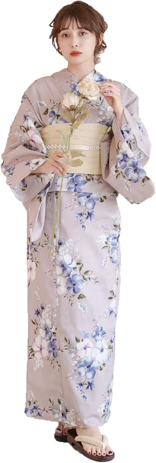 C5 小花模様 金糸 キラキラ 白色 六通 正絹 振袖・礼装用 フォーマルな