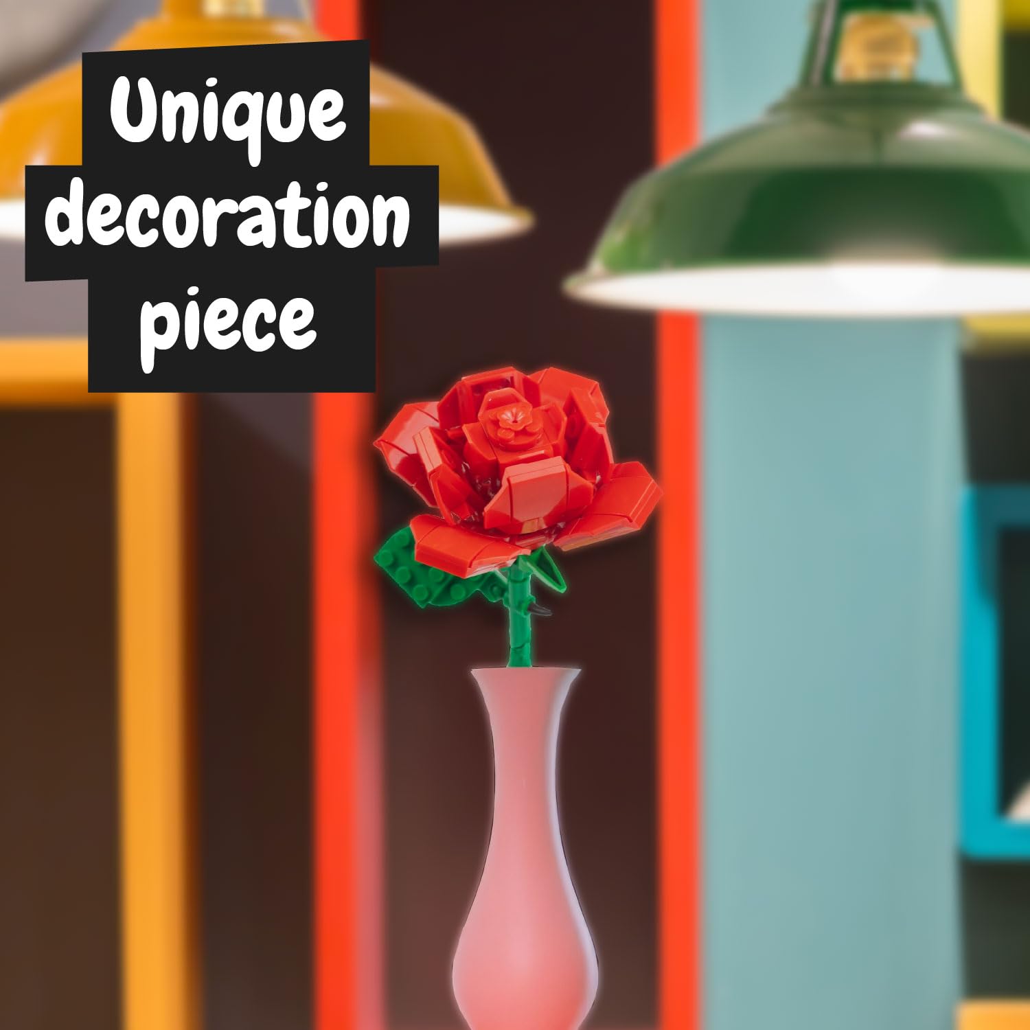 Science4you Rose Building Kit, Build Botanical Garden, Build Roses, Have Fun Building Artificial Flowers - Image 3