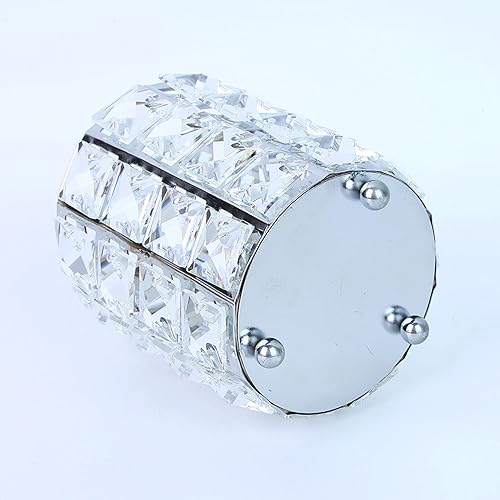 Miniatura 10 de LUGUNU - Organizador de brochas de maquillaje, decoración de tocador de cristal, caja de almacenamiento de brochas de peine personalizada para