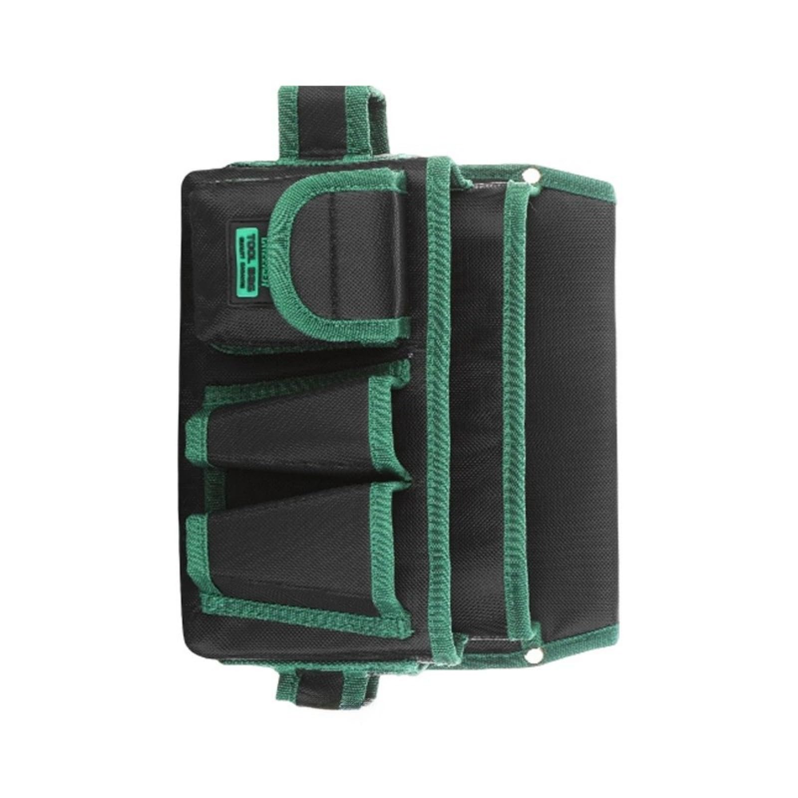 Tool Pouches with Snapping Closure 1680D Fabric Organizers for Electricians & Carpenters, Large Opening for Easy Access Practical Gifts for Men