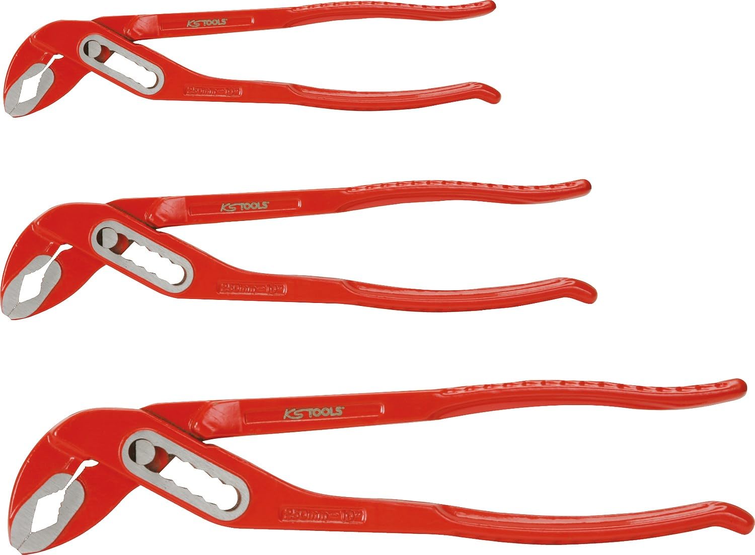 KS Tools 115.0000 Juego de picos de loro, 3 pzs, 7" -12"