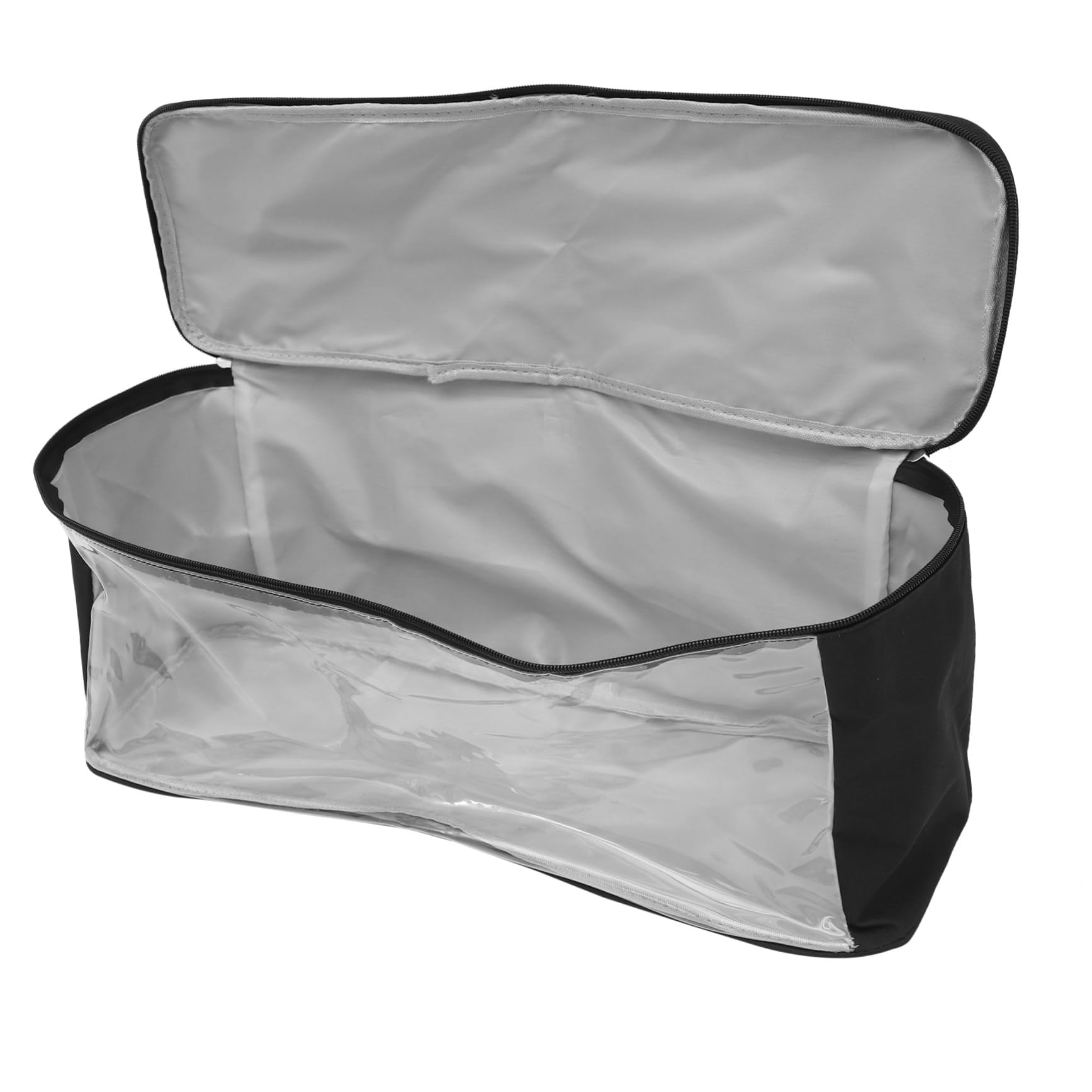 BESTYASH Baseball Caps Storage Pouch with Transparent Window Durable Hat Organizer Bag for Travel and Home Large Capacity Oxford Cloth Convenient Handle for Easy Carrying Versatile Use for