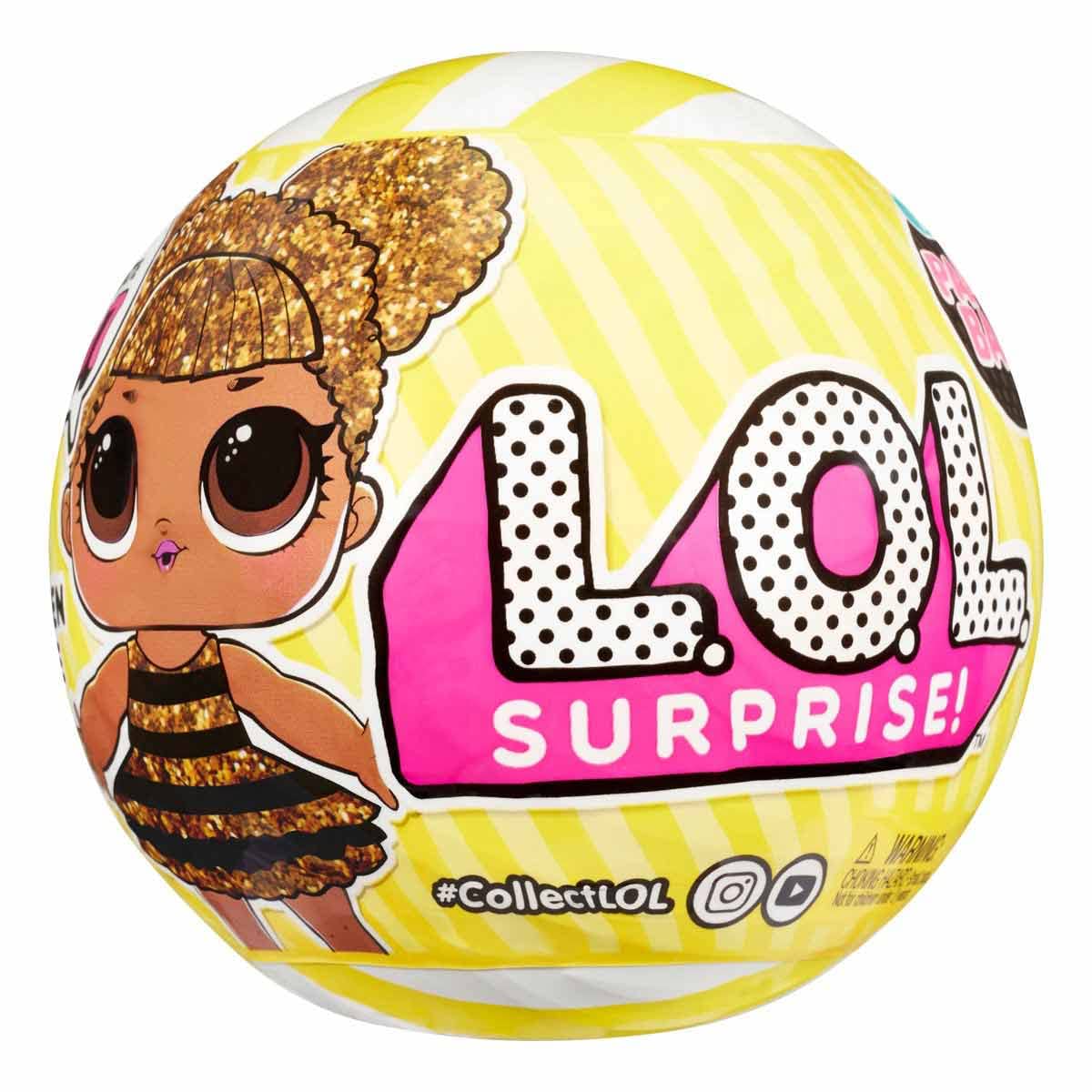 LOL Surprise 707 Doll - QUEEN BEE - Lil Sister Doll with 7 Surprises Including a Water Surprise - Includes Fashions, Accessories, & More - Collectable - For Kids Ages 4+
