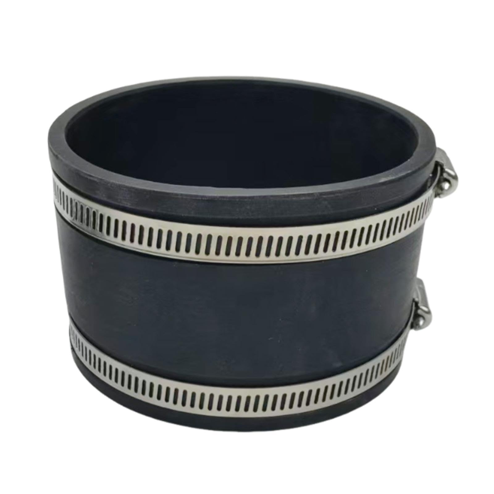 Acoplador de manguito flexible Conexión de plomería con abrazaderas Acoplamiento de caucho flexible de repuesto multiuso Control de polvo Manguito, 160 Mm X 175 Mm X