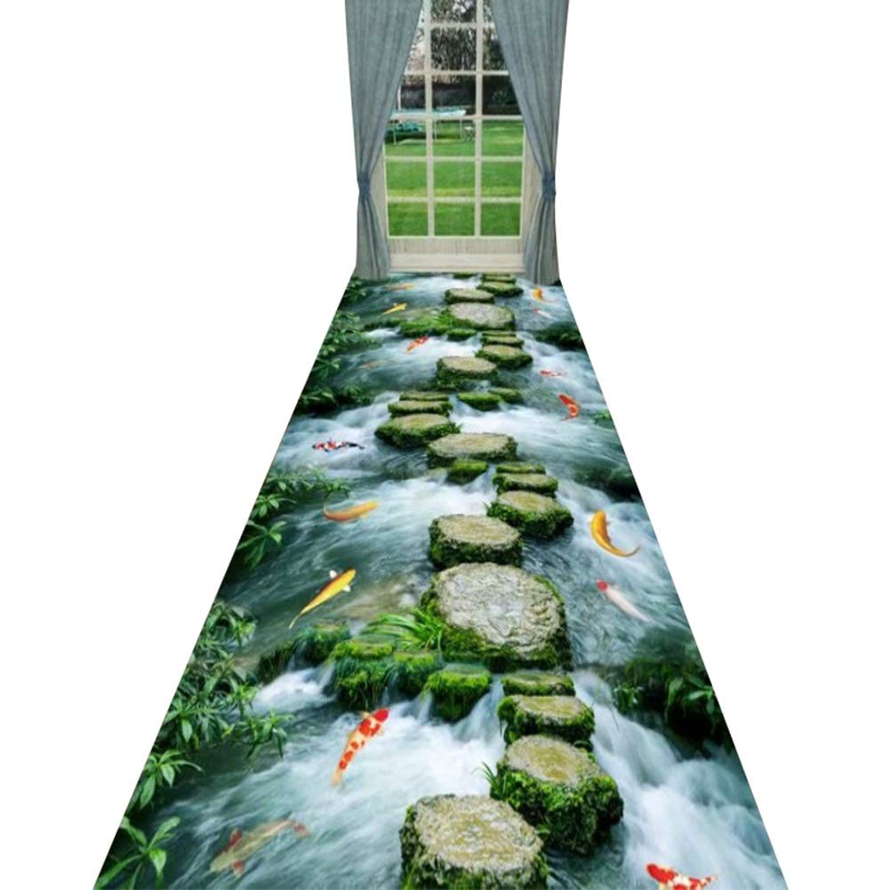 Tapis de passage d'entrée résistant à la saleté et moquette d'allée lavable