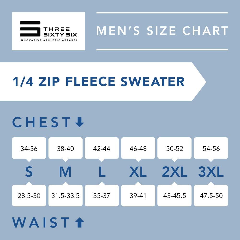 Dry Fit Pullover Sweaters for Men - Quarter Zip Fleece Golf Jacket - Tailored Fit