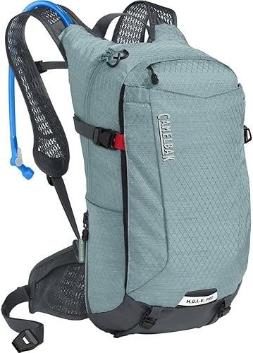 Miniatura 16 de CamelBak Mochila de hidratación para bicicleta M.U.L.E. Pro 14 para mujer de 100 onzas Negro/Blanco 2.0,Paloma Púrpura 2.0,Negro/Blanco,Azul