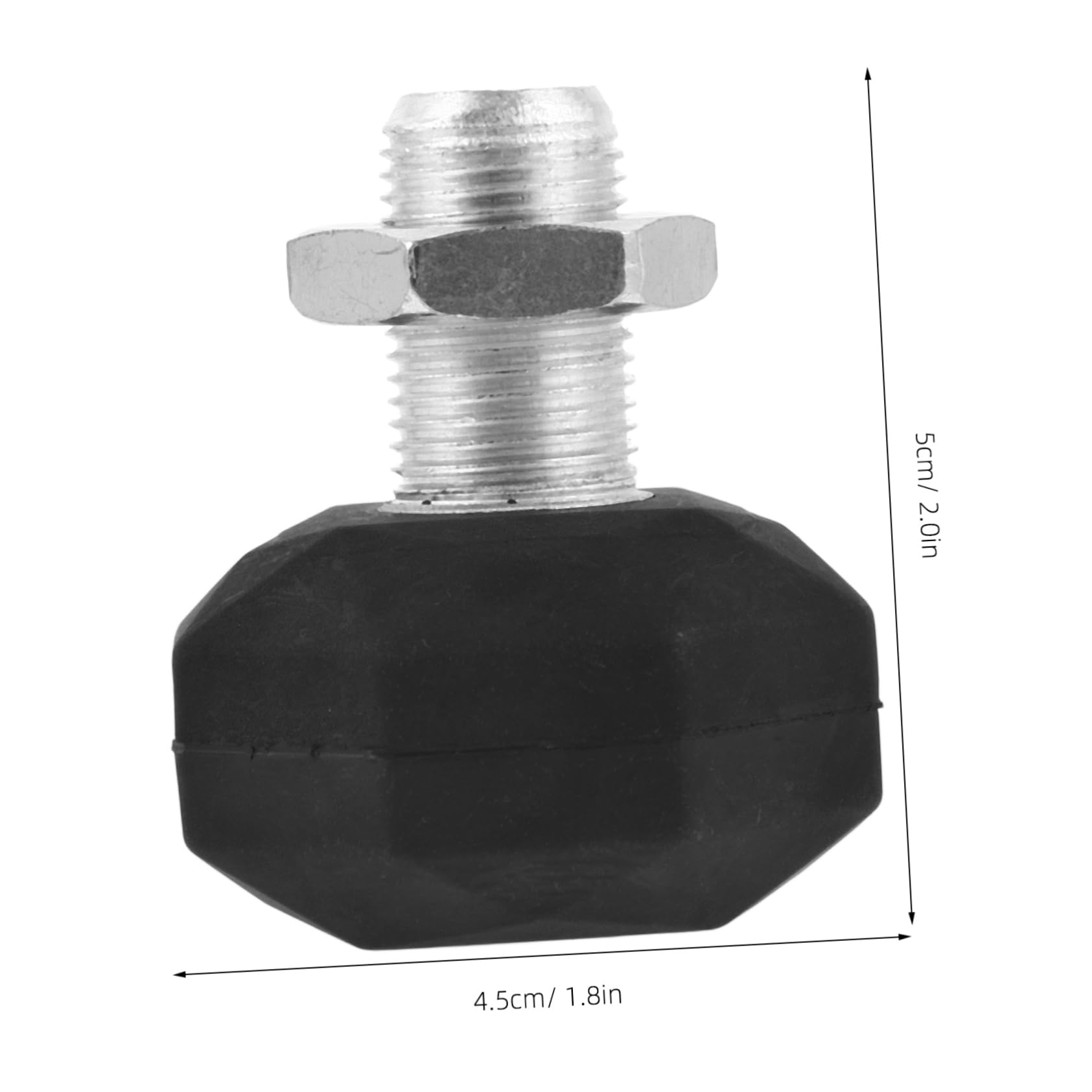 HANABASS Roller Skate Toe Stopper Reliable Brake Pad Replacement for Roller Skating Easy Installation Non Marking Design Enhanced Braking Performance Suitable for All