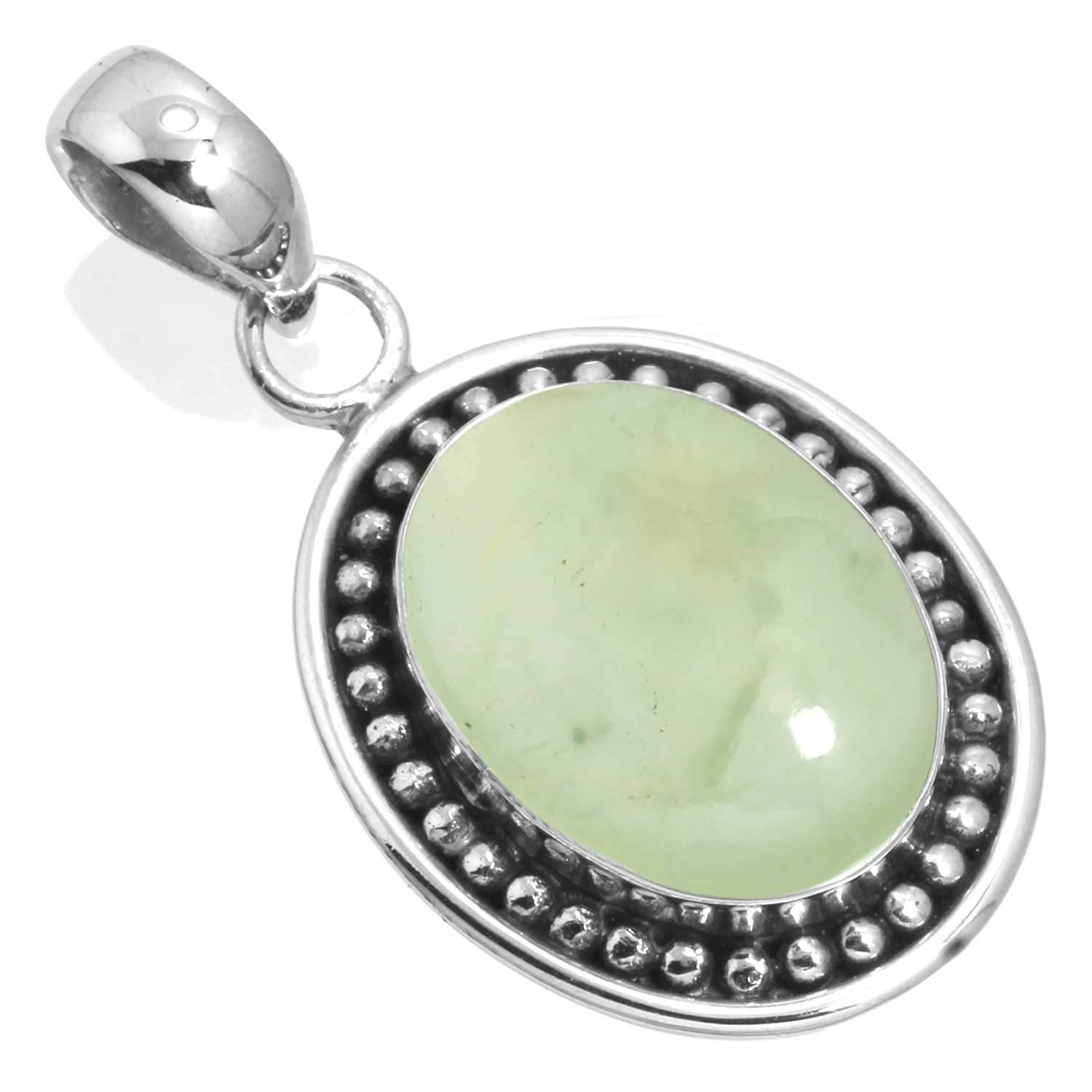 jeweloporium 925 Sterling Silver Statement Pendant for Women 12x16 Oval Gemstone Handmade Jewelry for Gift (99549_P)-picture-10