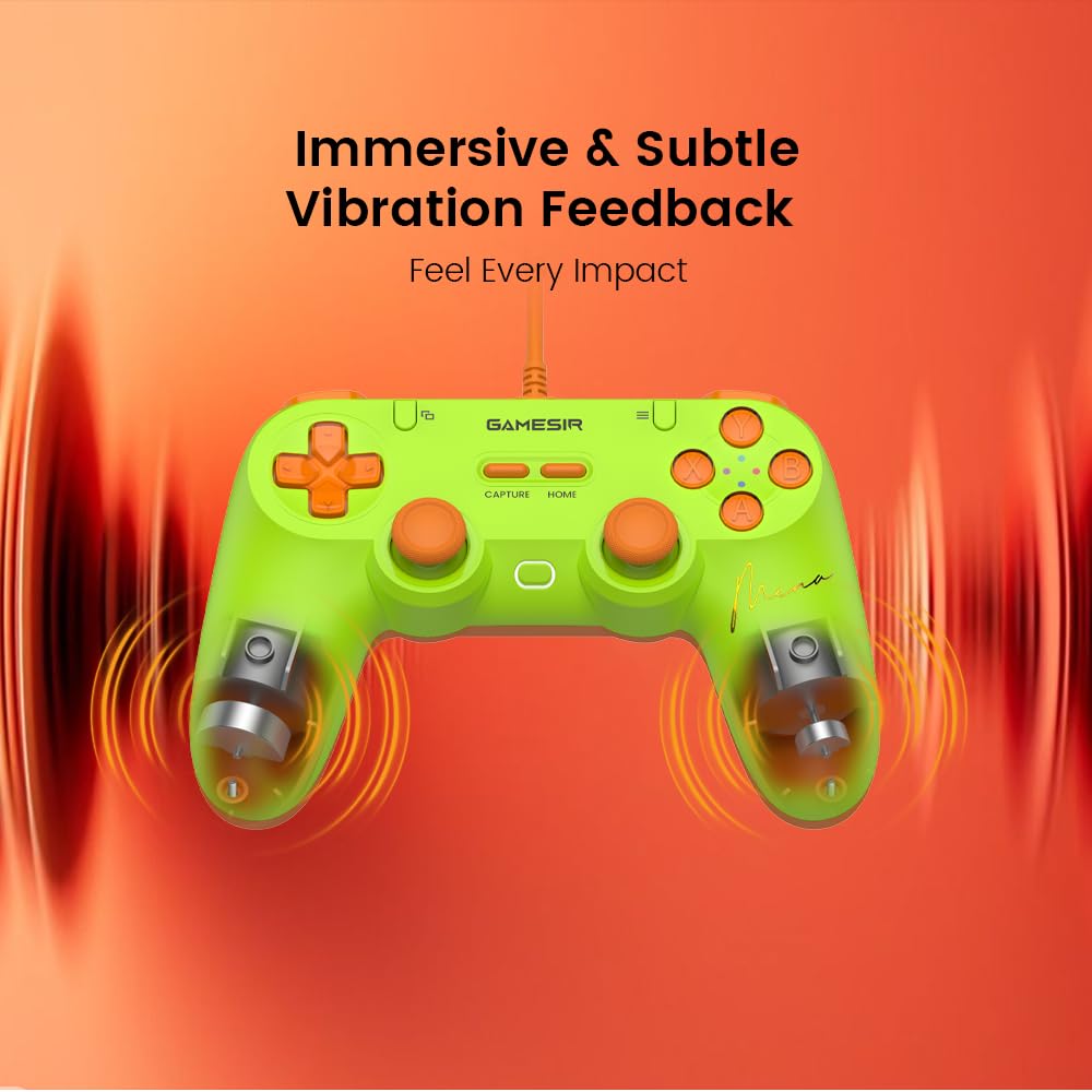 GameSir Tegenaria Lite Edizione MenaRD Controller di Gioco Simmetrico Cablato