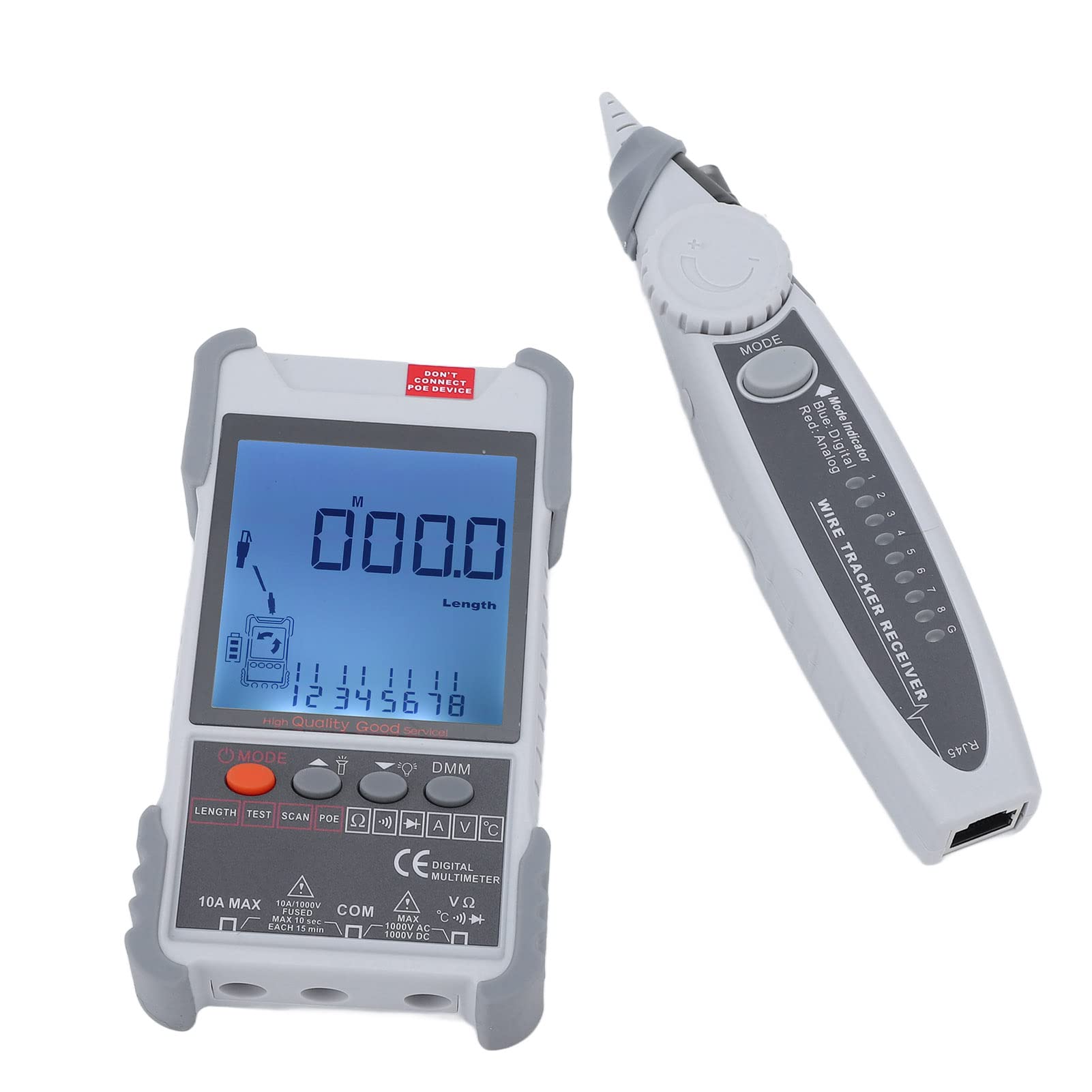 Multifunktions-Draht-Netzwerk-Kabeltester-Set, Multimeter-Set, Multifunktionales Telefonleitungs-Finder-Draht-Stromkreis-Testgerät