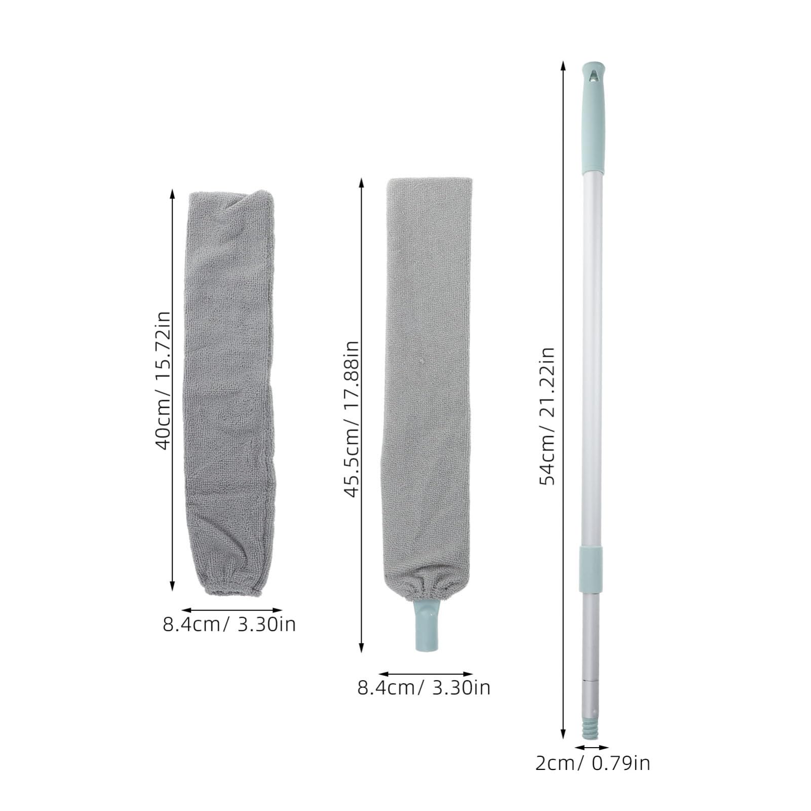 HOLIDYOYO Telescoping Duster for Home Retractable Cleaning Brush Sofa Under Cleaning Tool Thorough Extended Duster
