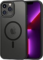 Vista 19 de CACOE Funda magnética para iPhone 12 y iPhone 12 Pro 2020 de 6.1 pulgadas, compatible con MagSafe y soporte magnético para teléfono de automóvil