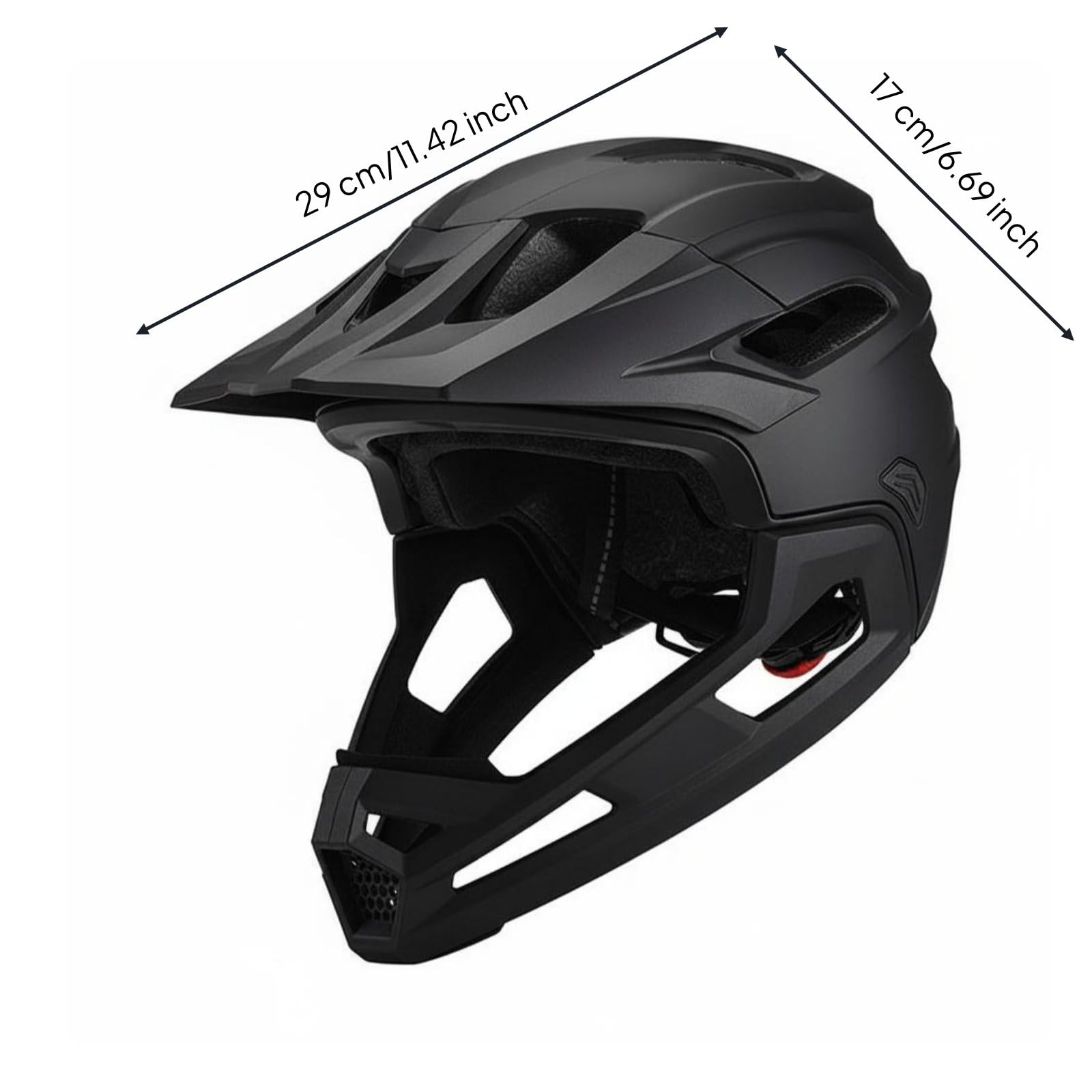 Amagogo Adulto Casco Protector para Deporte Polivalente con Ventilación Apto para Descenso Diseño Ergonómico y Seguro Adecuado para Rutas Largas Competiciones