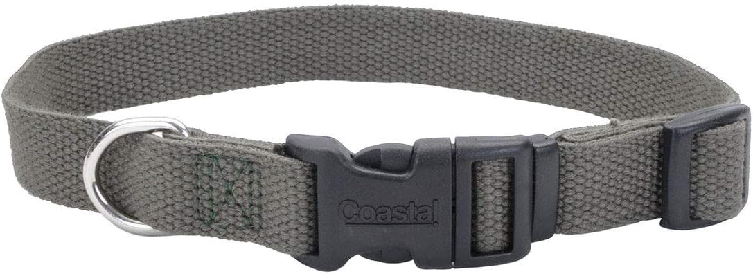Coastal Pet - New Earth Soy - Adjustable Dog Collar, Mint, 1" x 18"-26"
