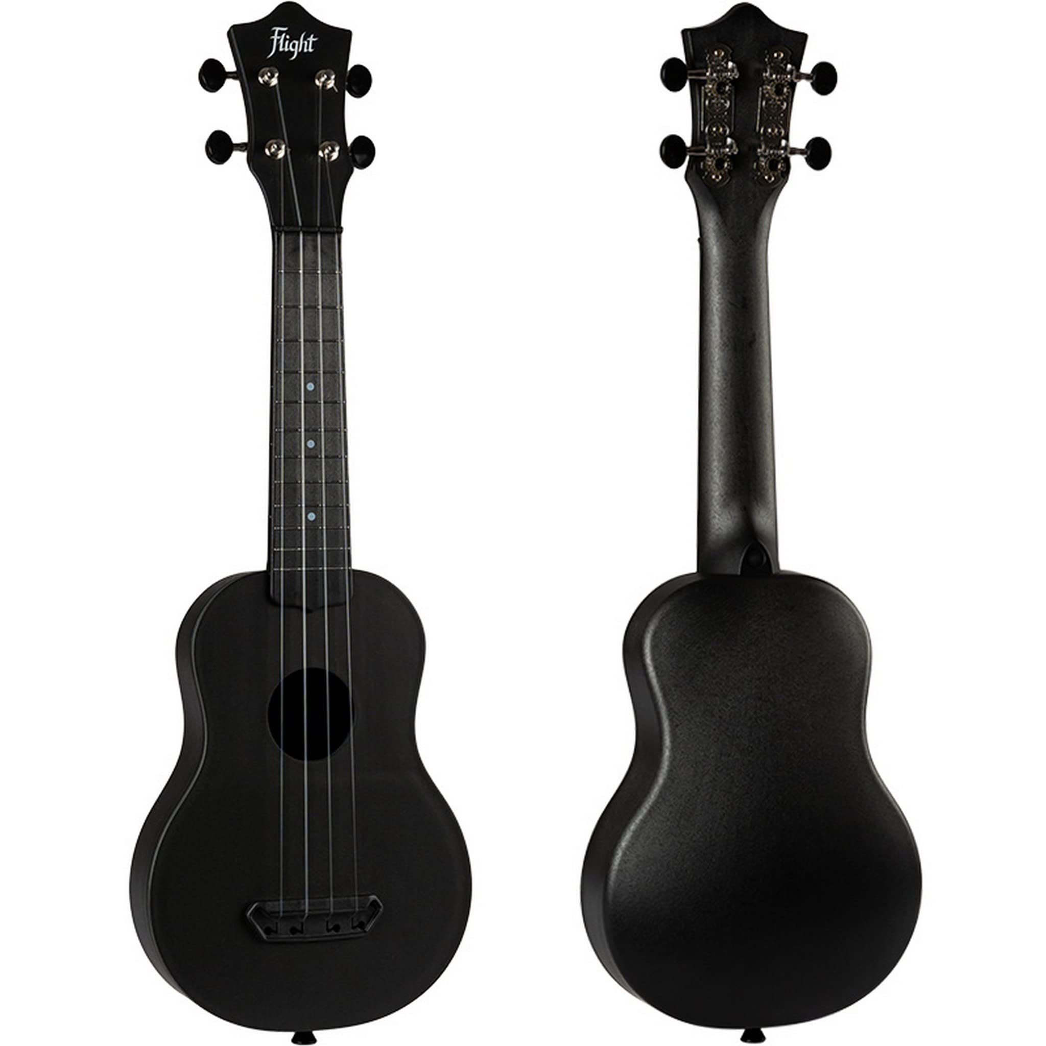 Flight UTS-35 Ink Ultra Reise-Ukulele, Tinte Schwarz