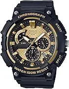 Casio MCW200H Series | Men’s Analog Watch |100M WR | Retrograde Chronograph | 1 Second Stopwatch | Date Display | Multi Dial | Resin Glass | Resin Case | Resin Band | 3 Year Batt