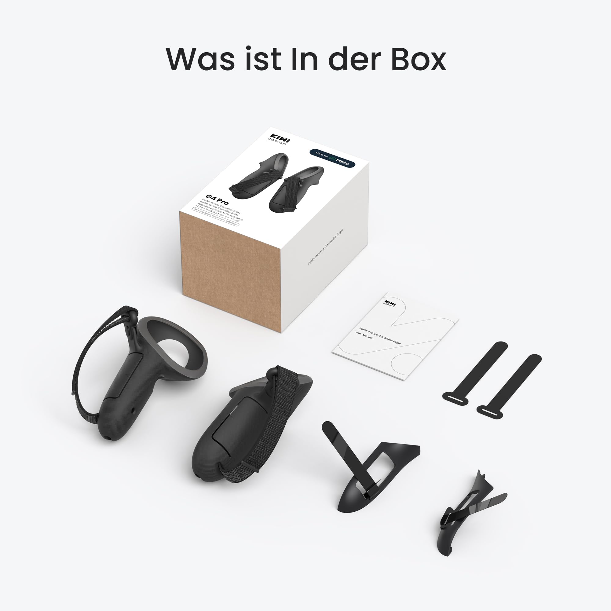 KIWI design G4 Pro Controller Griffe Kompatibel mit Meta Quest 3/3S