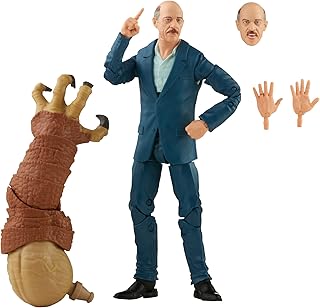 Marvel Legends Series J. Jonah Jameson 6-inch Collectible Action Figure Toy, 3 Accessories and 1 Build-A-Figure Part(s)