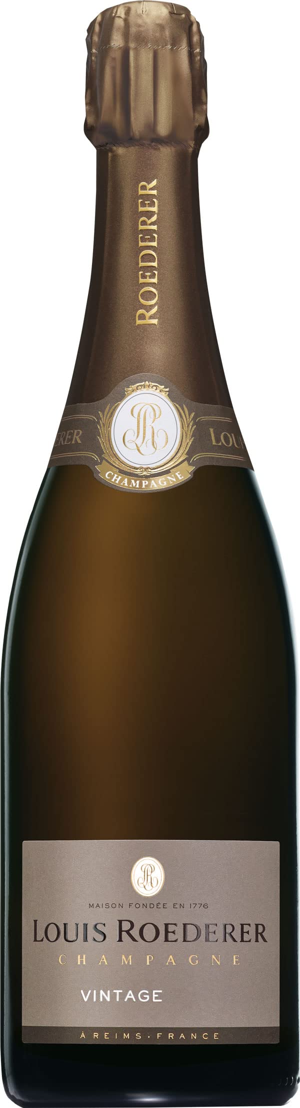 Louis Roederer Champagne Brut Vintage Champagner in Geschenkpackung (1 x 0.75 l)