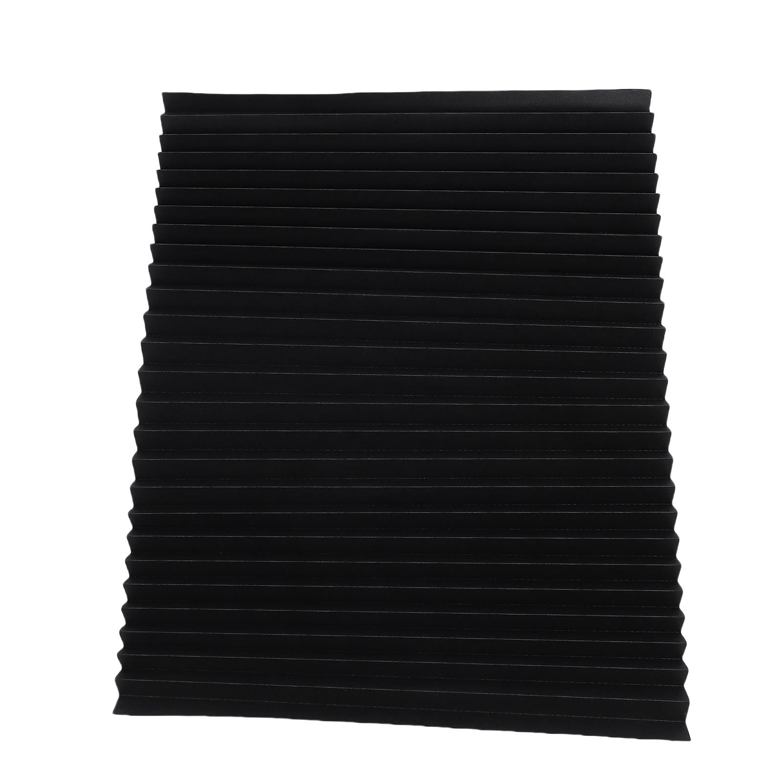 Persianas para RV, Blackout Totalmente Tela No Tejida Sin Perforación Adhesivo Persianas para Ventanas de Autocaravanas, con Cinta de Sujeción para RV Remolque de Viaje Ventanas (Negra)