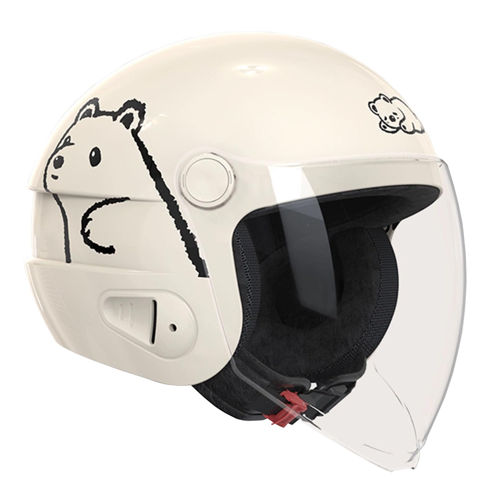 Casque portable JATIBOSH pour trajets quotidiens en moto électrique