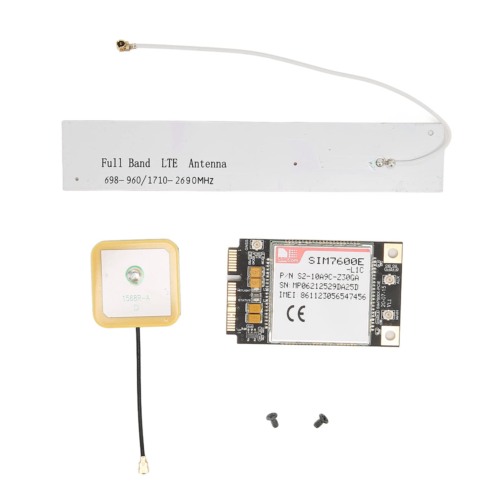 Mini Carte WiFi PCIE 7600E-L1C Puce de Réception de Signal Stable Mini Carte Réseau sans Fil PCIE pour équipement de Surveillance et Routeur Industriel