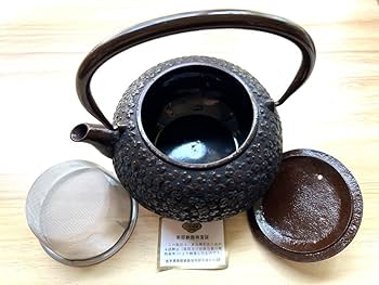 未使用品、供箱、付属品付　南部盛榮堂OIGEN造　算玉アラレ　南部鉄瓶　南部鉄器 4116CLQAj7L._UF894,1000_QL80_.jpg
