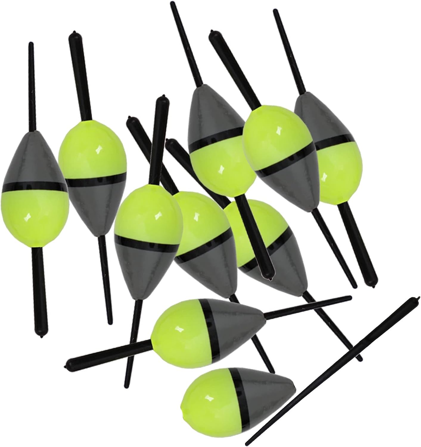 10pcs Fishing Floats Wood Bobbers Cork Lighted Paulownia Buoy 7.5cm Buoyancy 2g Fishing Tackle Accessories Pesca