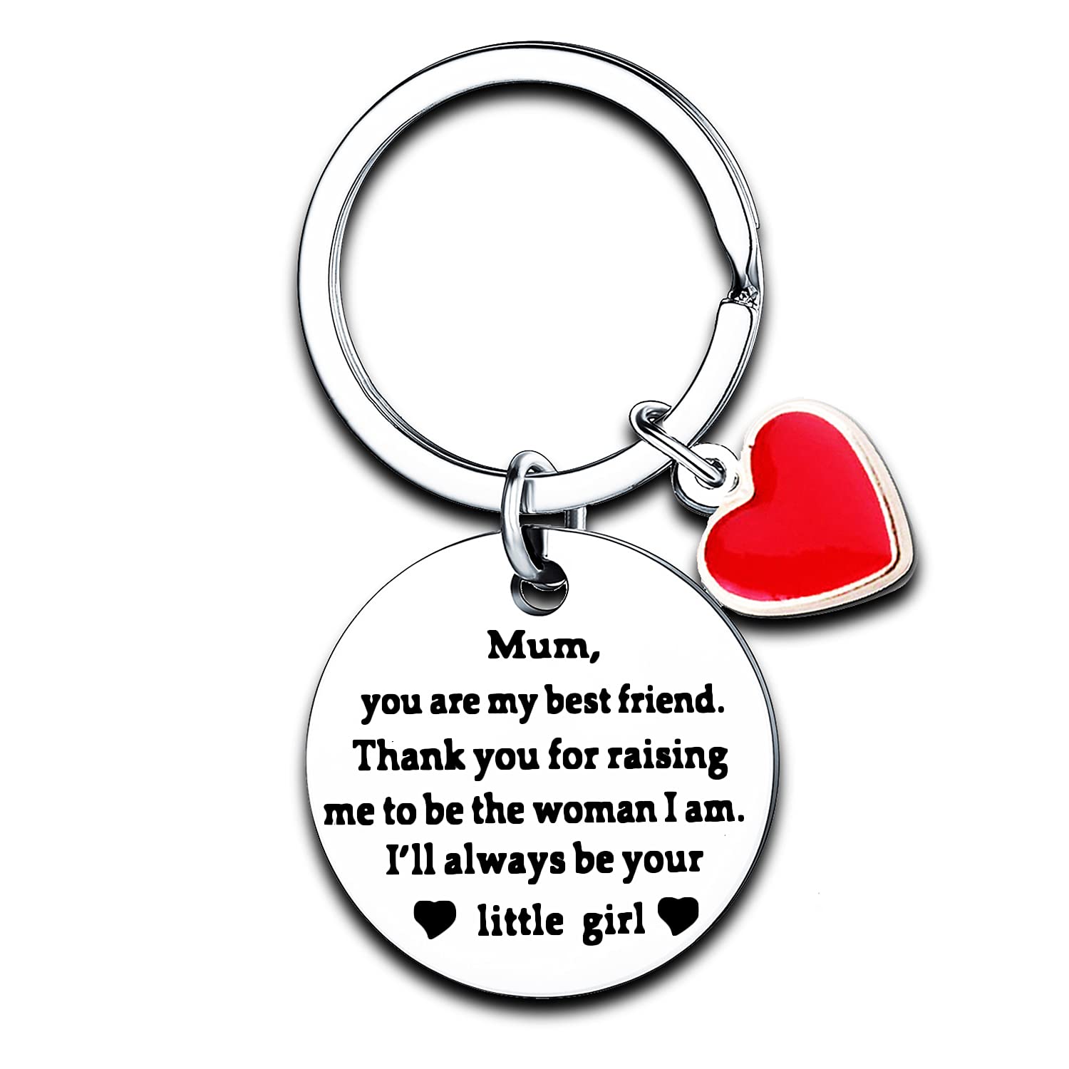 Mum Keyring from Daughter Son Mum Gifts Mom Presents Mummy Keychain Mothers Day Gift Birthday Gifts For Mum Gift Key Ring