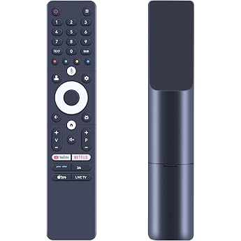 Voice Replacement Remote Control for Thomson Smart Google TV 43UG5C14 43UG4S14 43QG4S14 50QG4S14 50QG5C14 55QG5C14 65QG4S14 65QG5C14 50QG7C14 43QG7C7C1443QG6C14