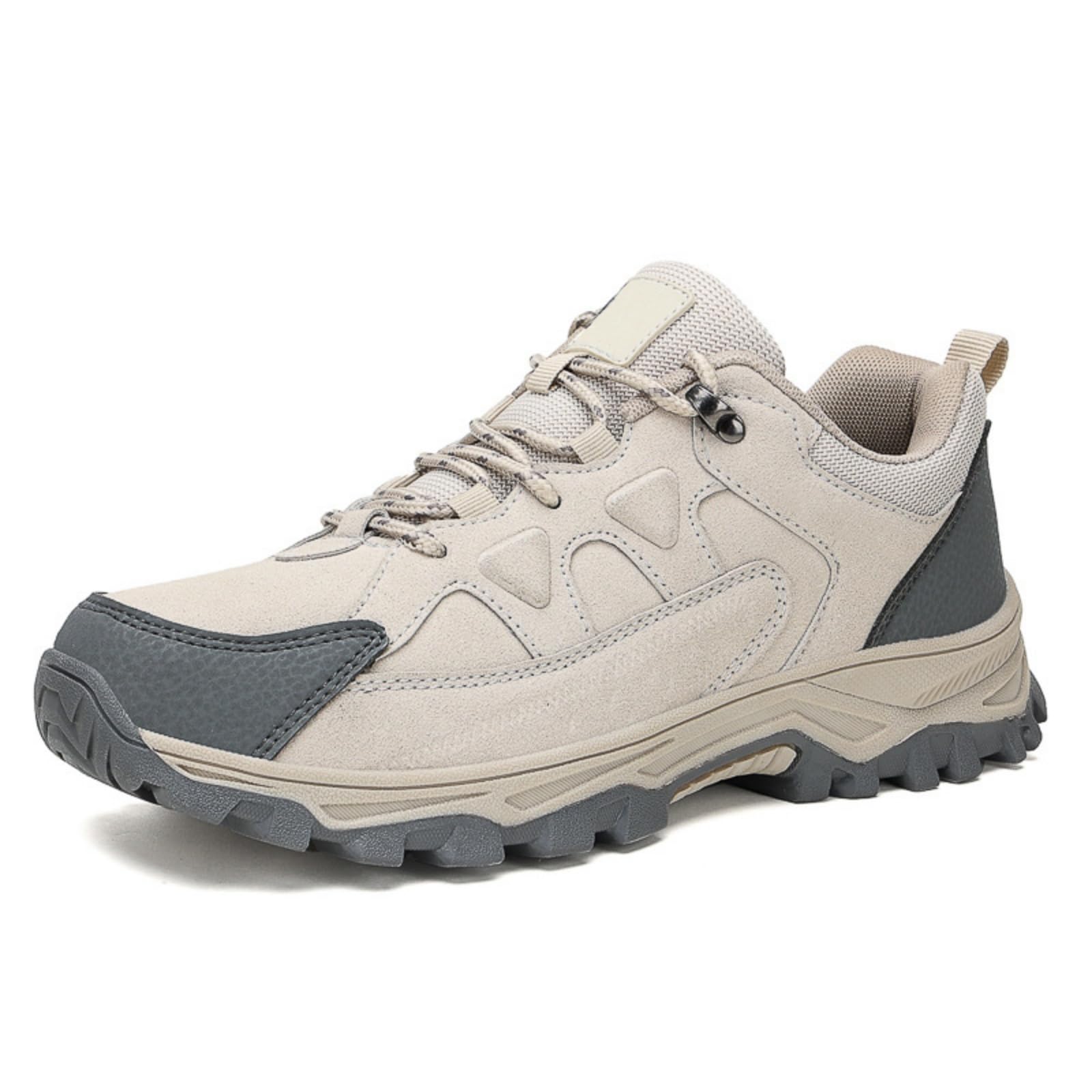 Męskie wodoodporne buty trekkingowe lekkie buty do chodzenia | Obuwie trekkingowe w stylu casual, Sznurowane, Wytrzymały zamsz, Oddychające wygodne, Idealne na kemping i szlak