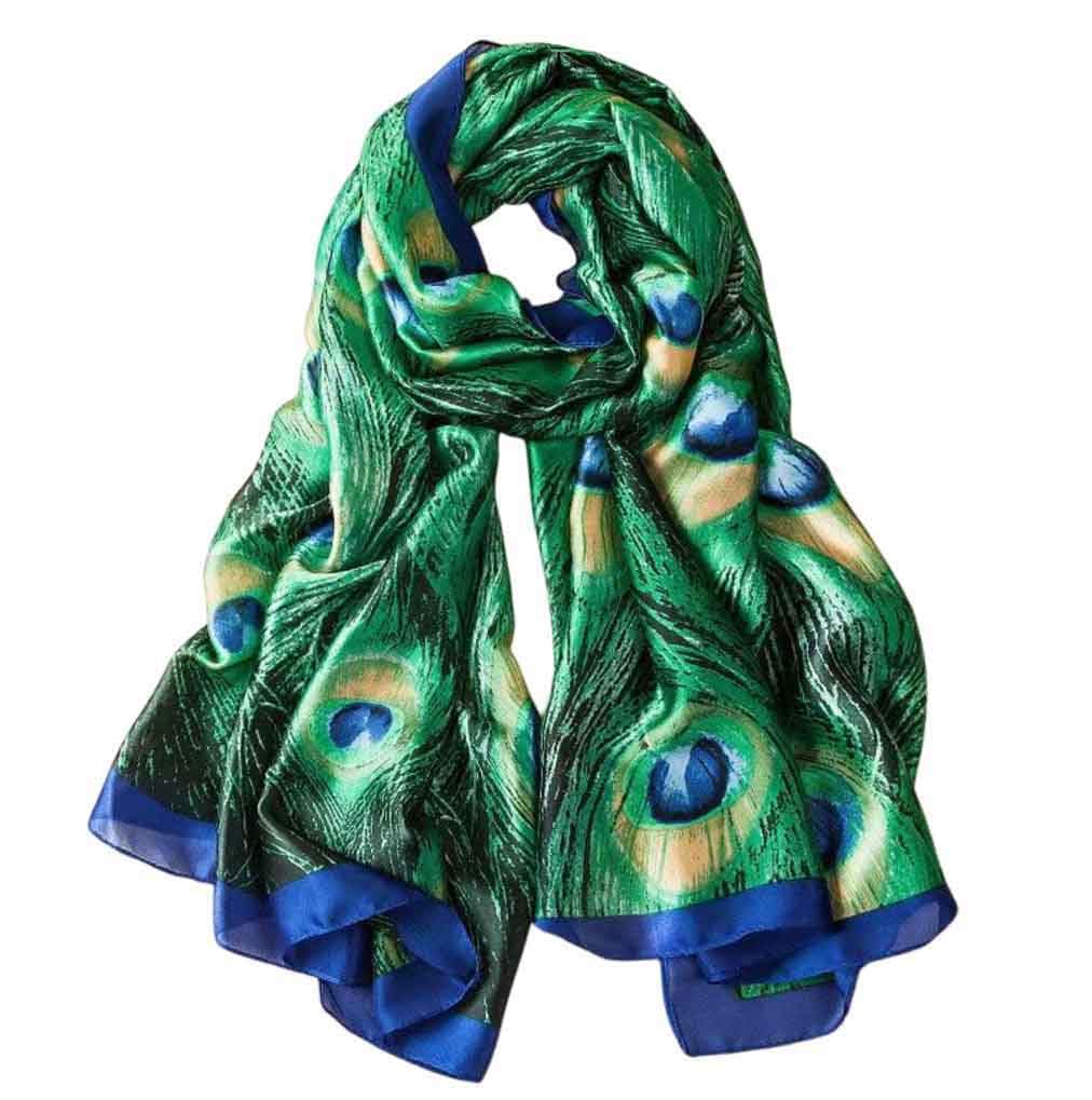Xyueanlo Scarfs for Women Lightweight Scarves Fashion Print Floral Pattern Head Scarf Wraps Shawls