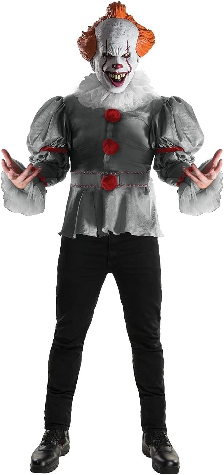 Rubie's mens It Movie Deluxe Pennywise Costume Adult Sized Costumes (pack of 1)