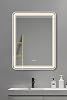 Akıllı Ayna Buhar Tutmayan 3 Renk Ledli Banyo Duvar Ofis Lavabo Aynası 60x80 Cm