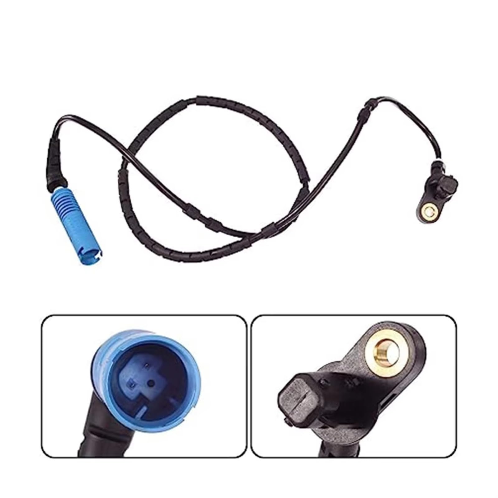 Compatible Con E46 Para 325i 330i 325Ci 328Ci M3 Z4 34526752683 34526792897 Repuestos Sensores Velocidad Las Ruedas Traseras Izquierda Derecha Vehículo Sensor Pastillas
