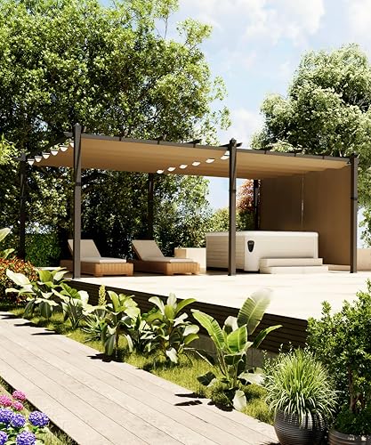 KYBOLT 12x20 Ft Modern Aluminum Pergola, Outdoor...