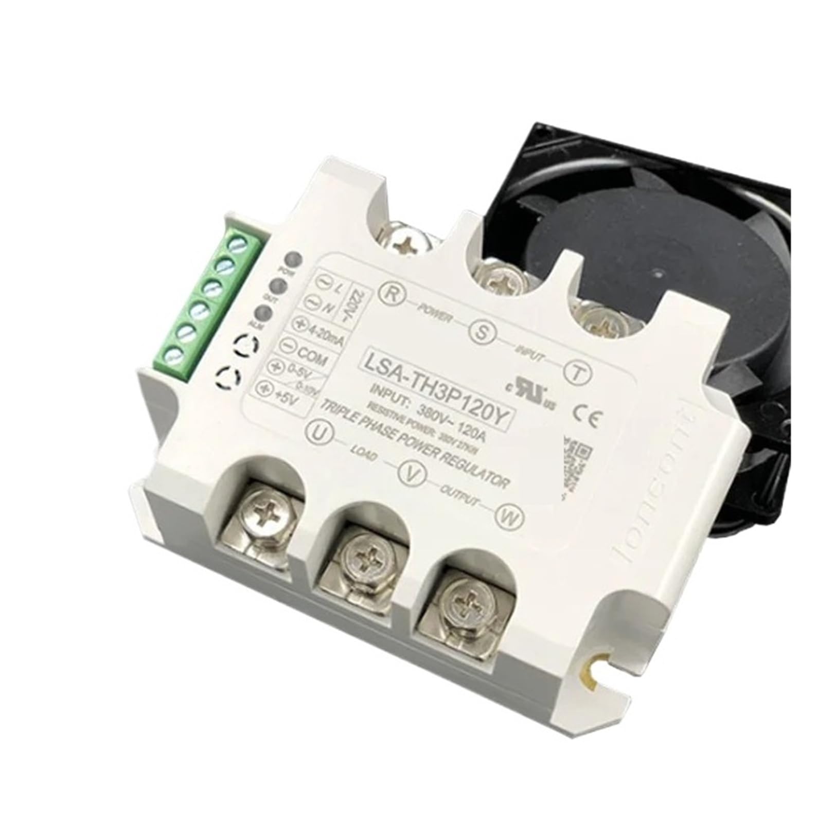 Arrancador suave trifásico y regulador de voltaje CA de 120A y 27KW