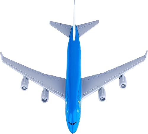 Miniatura 9 de Bswath - Aviones fundidos a presión 1400 Boeing 747, modelo de aleación de metal para decoración y regalo