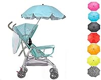 Vista 3 de Paraguas para sombrilla y sombrilla, cubierta de toldo de lluvia para cochecito de bebé, silla de ruedas, protección contra rayos UV